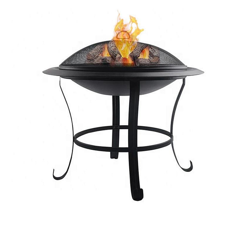 Outdoors fire bowl fireplace accessory cast iron antique fire pit