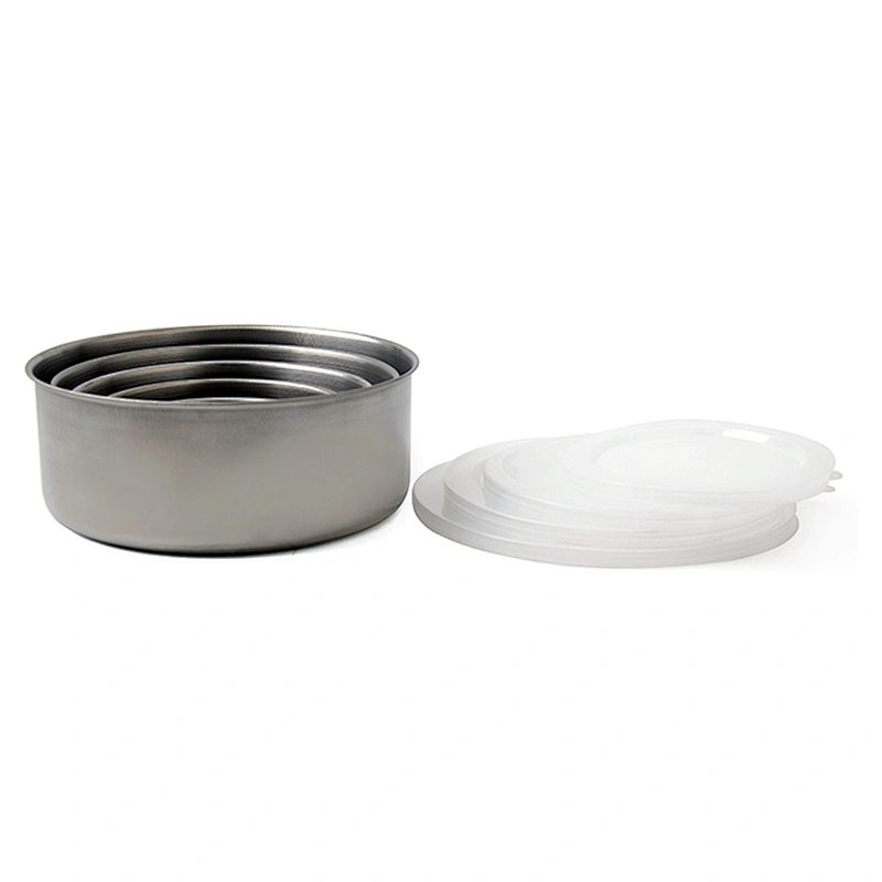 Stainless Steel Mixing Bowls Multi Color For Elegant Look Salad Bowl Painting Bowl