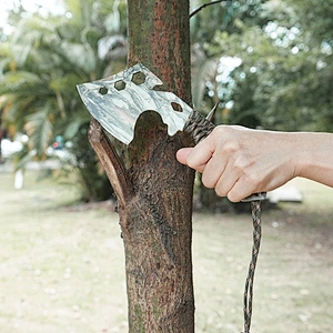 Multi-Purpose Jungly Series Stainless Steel Outdoor Survival Axe Hatchet with Wrench and bottle opener