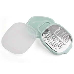 New design easy to use stainless steel  box shaped grater for vegetable