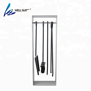 5 pieces  steel outdoor fireplace tools with fireplace tong