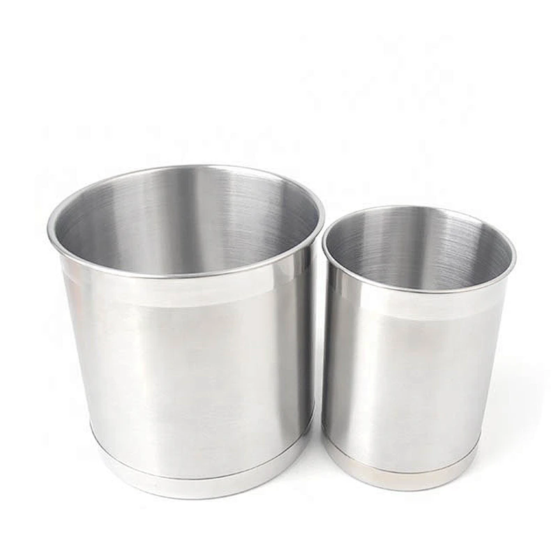 Food grade Stainless Steel Utensils Holder Rust Proof Crock Holder for kitchen countertop