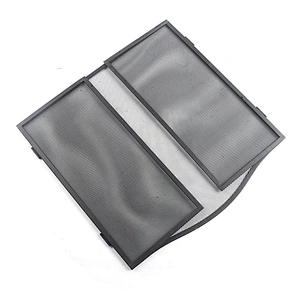 Iron Safe Proof Fence 3 Panel  Fireplace Screen Flat,Baby Safe Proof Fire Place Fence,Decorative Scroll Spark Guard Cover