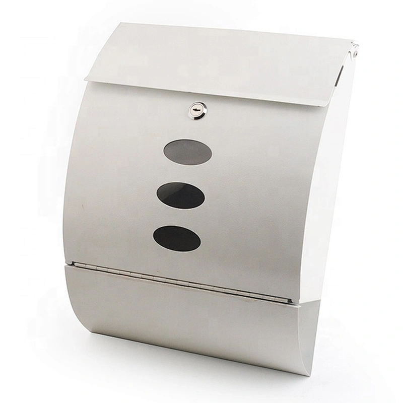 metal mailbox outdoor wall mounted post box mailbox