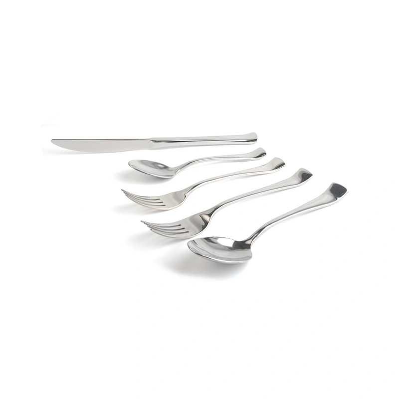 elegant 18/10 silverware stainless steel restaurant bulk flatware set custom gold plated reusable cutlery set