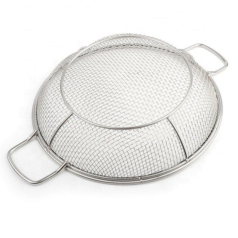 New design food grade stainless steel  kitchen  fruit round  vegetable colander