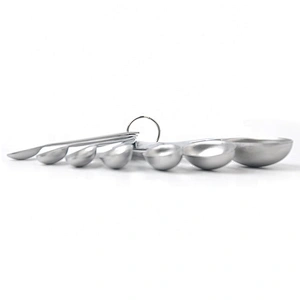 Amazon hot-selling food grade copper plating measuring spoons set
