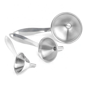 New design hot selling stainless steel kitchen funnel