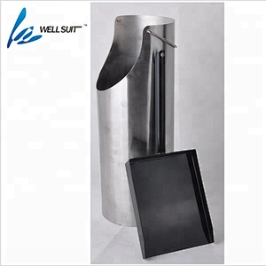 Wholesale fireplace galvanized steel bucket with shovel