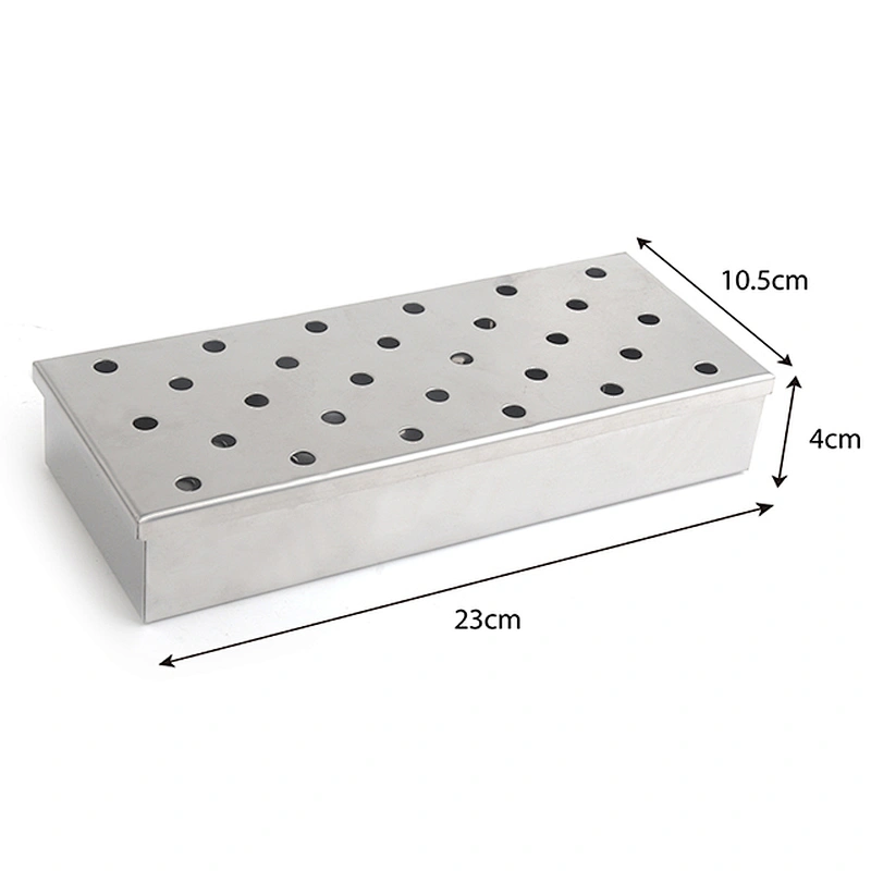 Barbecue Outdoor Grill Smoker Box  Wood Chip Smoker Box For Grill