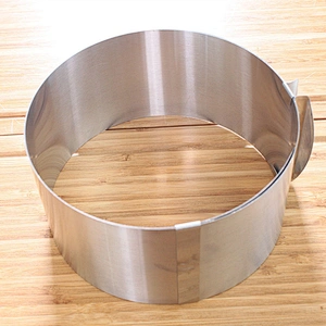 durable new design hot selling  baking tools adjustable  stainless  cake mold mousse cake ring