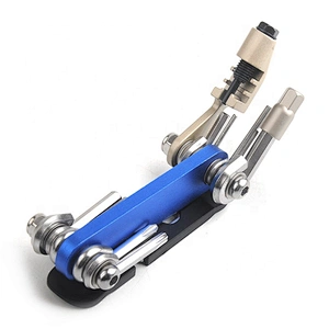 Easy Carry Blue Color Multi Function Combination Phillips Screwdriver Pocket Folding Tools