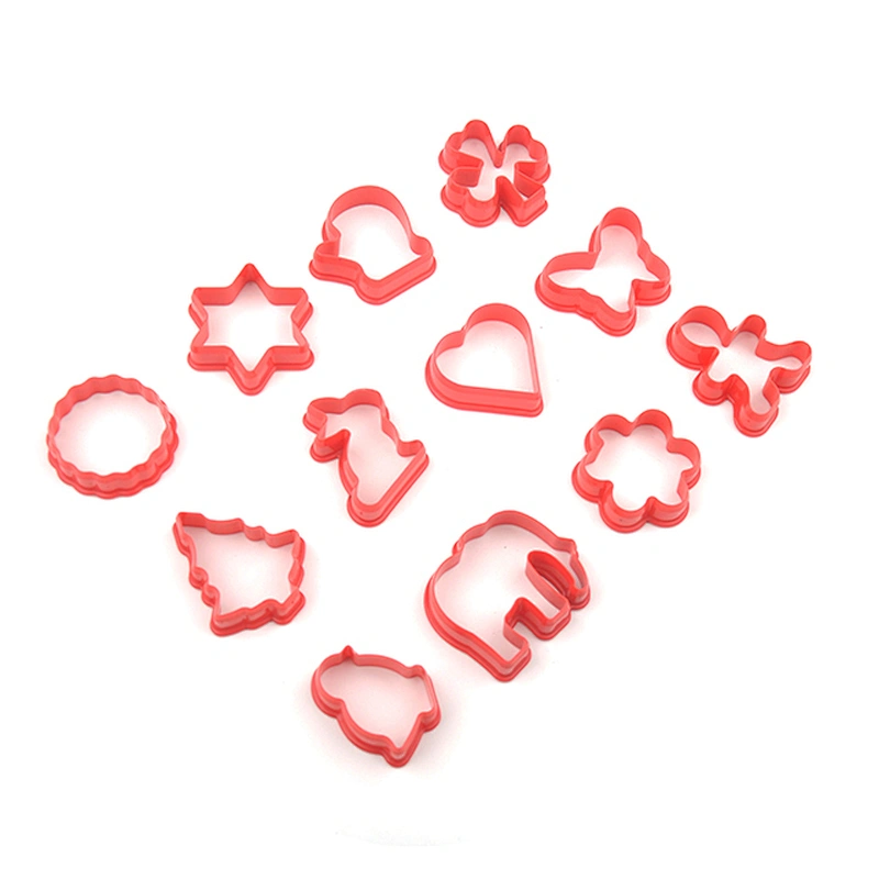 New design plastic animal shape mould cookie cutter mold