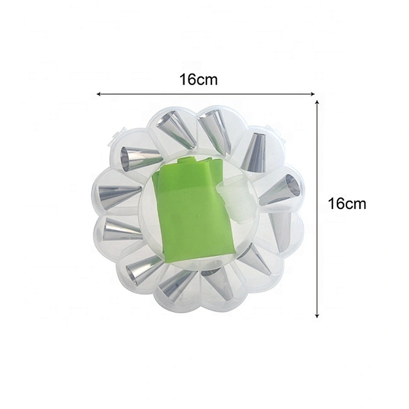 Seamless 304 Stainless Steel Cake Icing Nozzle Piping Tip