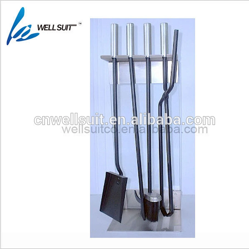 Hot selling modern stainless steel fireplace accessory