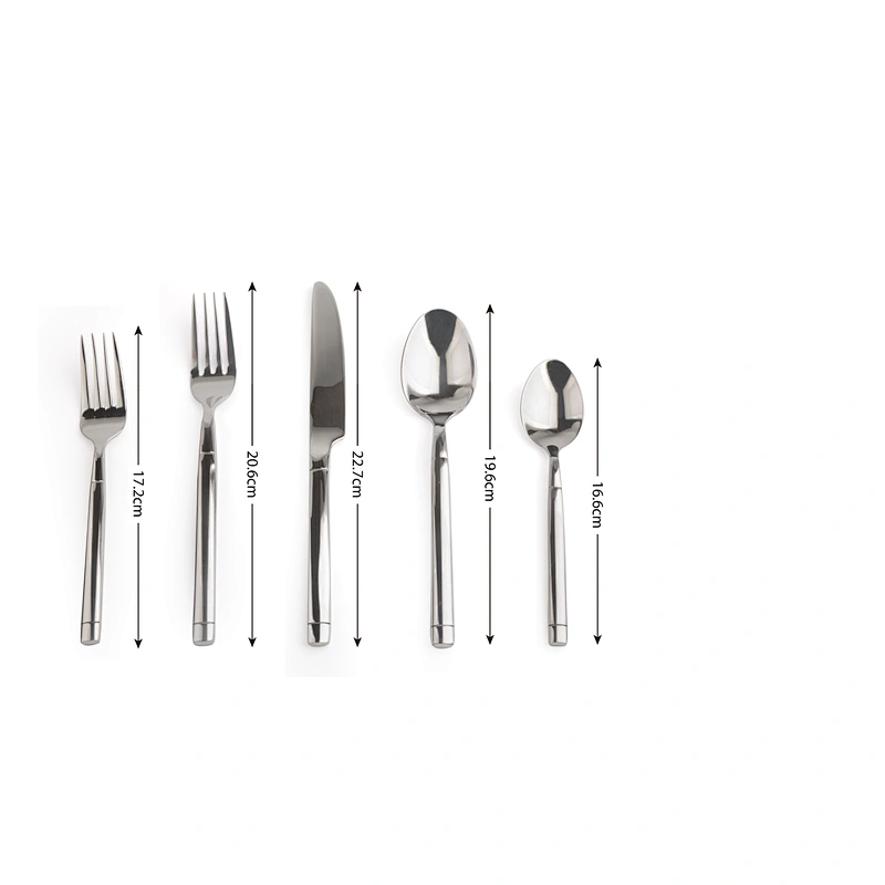 Western French Style Luxury Cutlery Set, Mirror polish Fork Knife Sets Hotel Restaurant Cutlery ser, Rose Gold Black Flatware