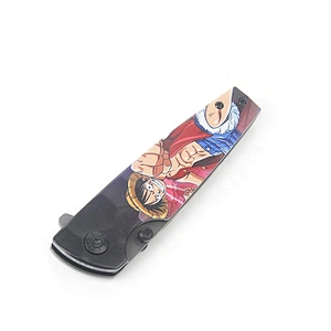 2019 Multifunctional Cartoon Pattern  Handle  Big Folding Knife