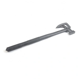 Multi-Purpose Stainless Steel Black Coating Hatchet Axe with Fire Starter and Knife for Outdoor