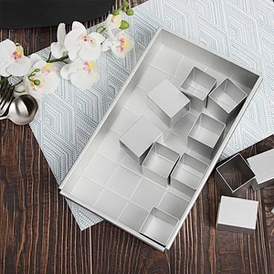Aluminum Alloy Square Cake Pan with Chiffon Cake Mould