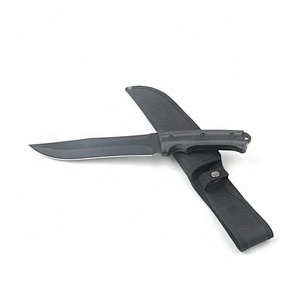 Stainless Steel Outdoor Survival Hunting Knife with ABS Handle