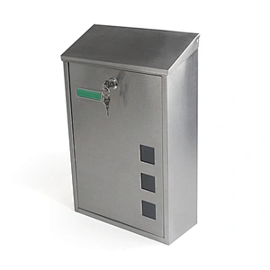 mailbox outdoor stainless steel mailbox wall mounted