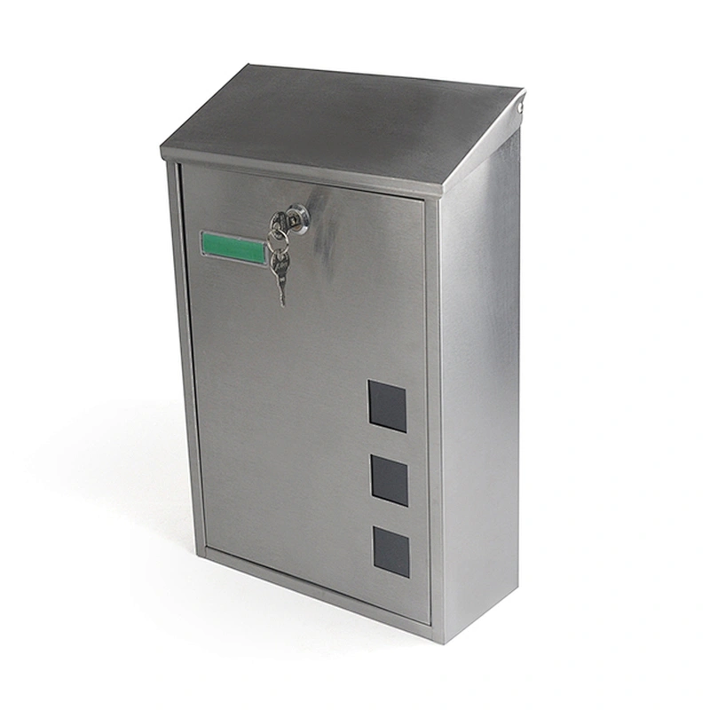 mailbox outdoor stainless steel mailbox wall mounted