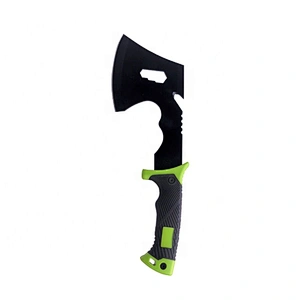 Multi-purpose Stainless Steel Outdoor Tool Hatchet Survival Camping Axe with non-slip handle