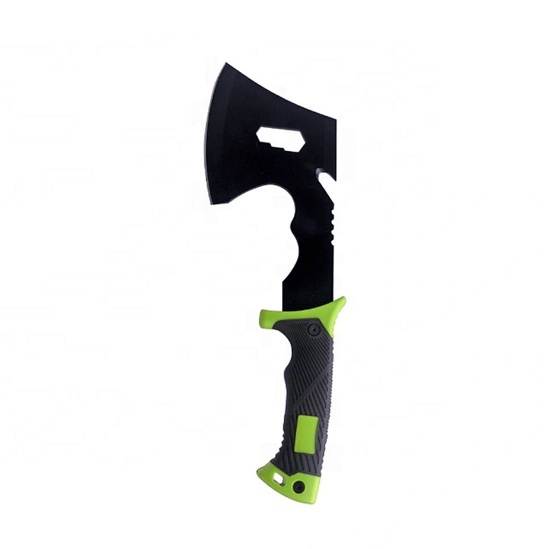 Multi-purpose Stainless Steel Outdoor Tool Hatchet Survival Camping Axe with non-slip handle