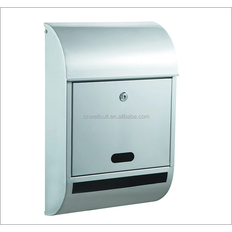 Stainless steel home parcel letter box