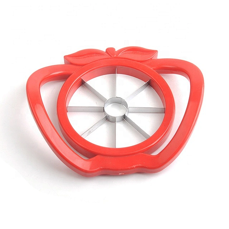 food grade stainless steel blade and plastic commercial manual apple fruit cutter slicer