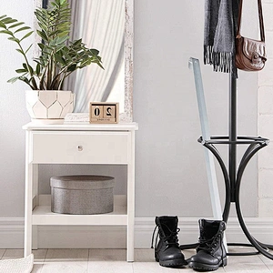 Shoe helper shoe accessories long handled metal shoe horn long