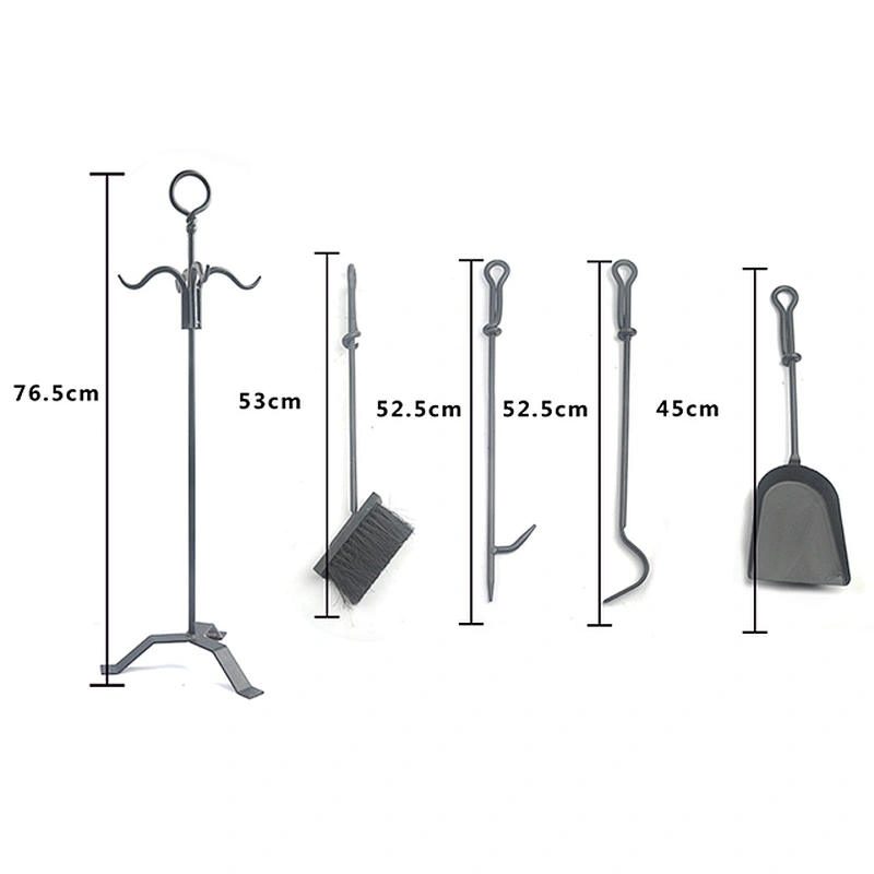 Hot sale indoor metal fireplace tool set