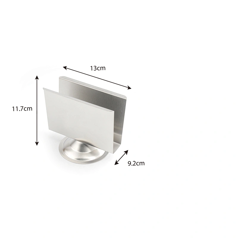 stainless steel napkin paper holder