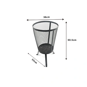 metal firewood fire basket
