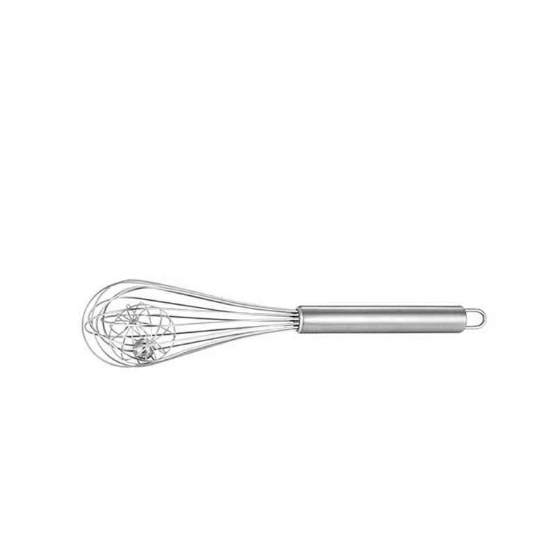 Stainless Steel Semi-automatic Egg Beater Press Hand Blender Very Sturdy   Kitchen Cooking Cake Baking Tool Household Beater Sil