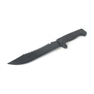 2 In 1 Stainless Steel Blade  Outdoor Knife Survival Machete with Saw