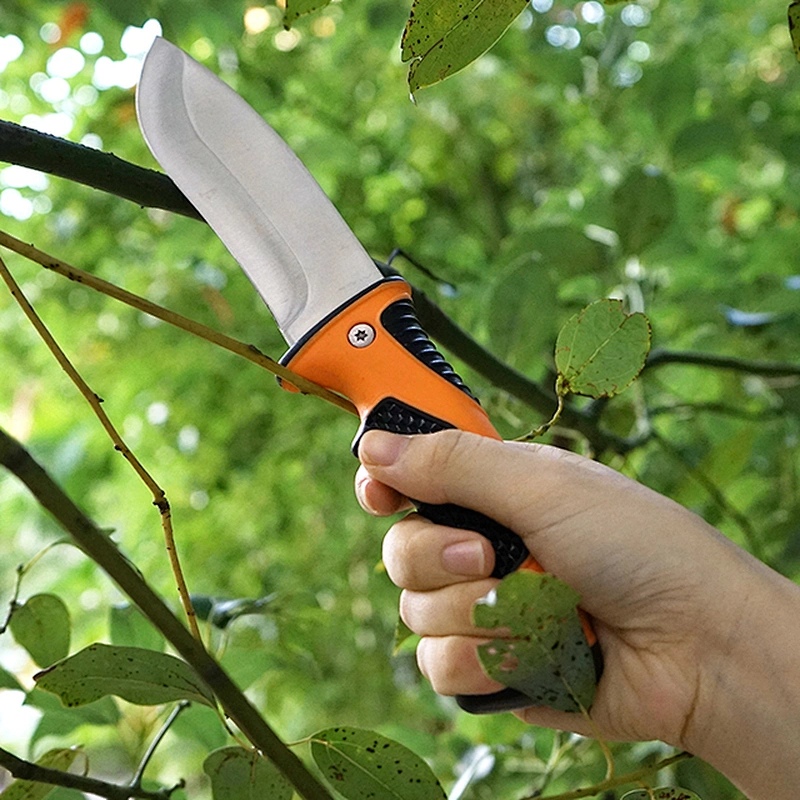 High quality stainless steel outdoor forest camping survival knife