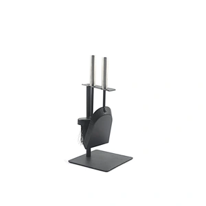Fireplace accessories  black coating 2pcs outdoor fireplace tools