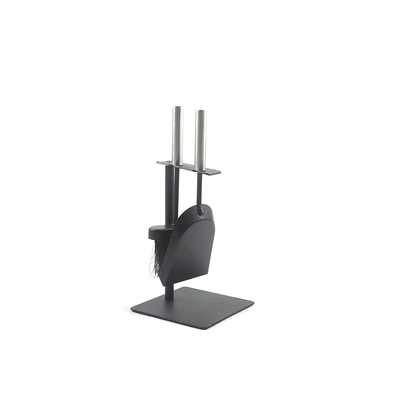 Fireplace accessories  black coating 2pcs outdoor fireplace tools