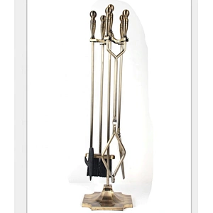copper powder coating fireplace accessories shove brush poker clam