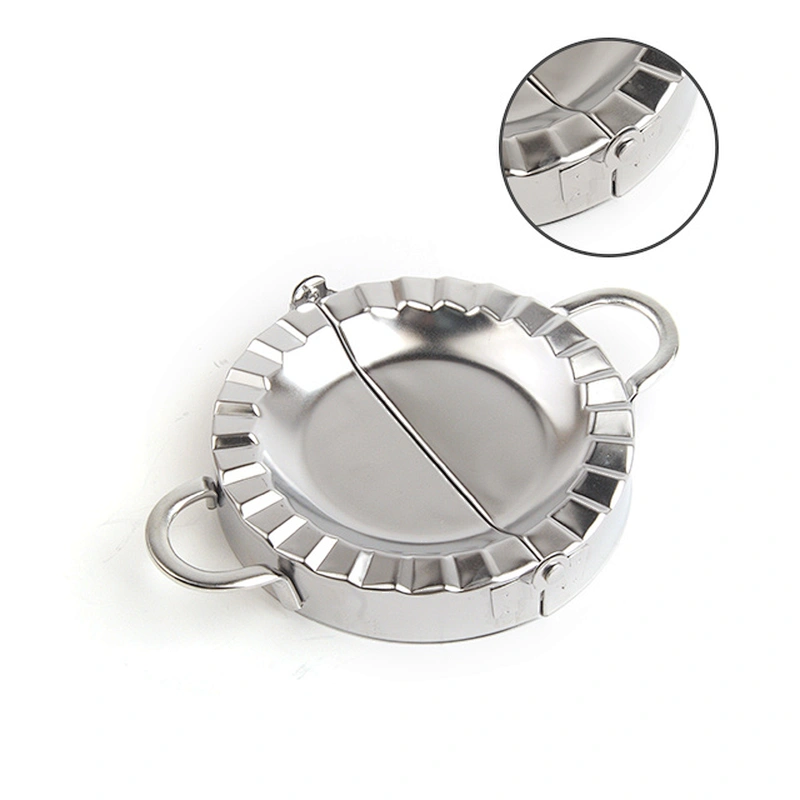 Endurable stainless steel dumpling maker press