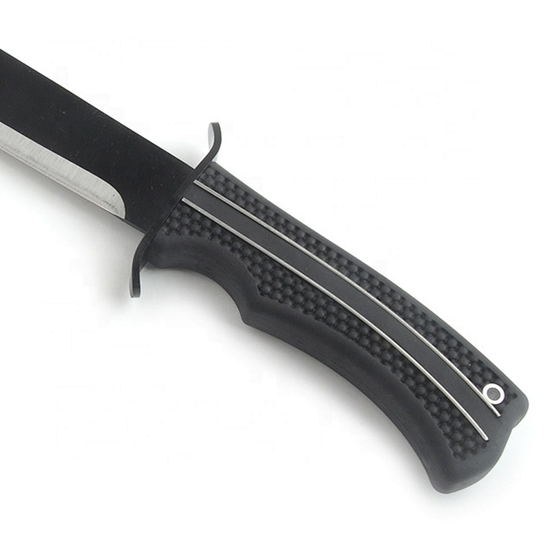 New design hot selling stainless steel outdoor camping survival machete with plastic handle