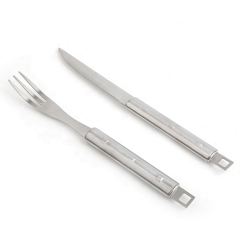 Heavy Duty 4 Piece Stainless Steel BBQ Tool Set