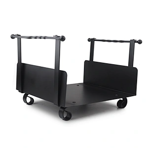 Hot Sale Black Coating Fireplace Log Rack