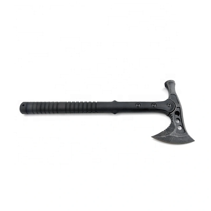 Die Casting 2-Sides Stainless Steel Hatchet Survival Camp Hand Axe with Nylon Fiber Handle