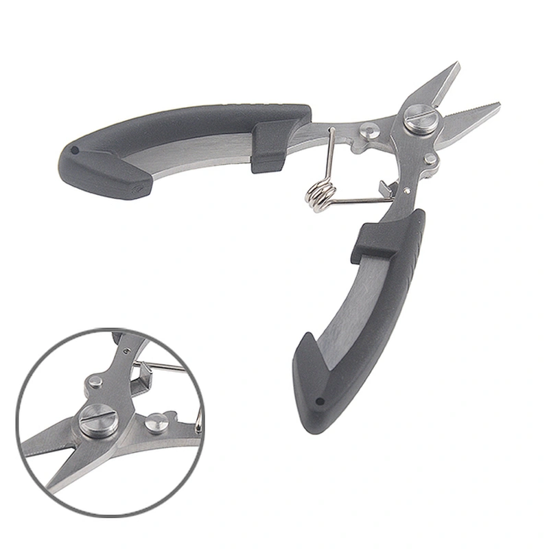 Fishing Plier Scissors Fishing Line Cutters Fishhook Remover with bend head