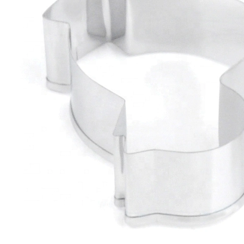 Cute shape stainless steel custom christmas cookie cutter