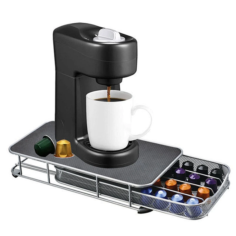Coffee Pod Storage Drawer Capsule Holder Pods Rack