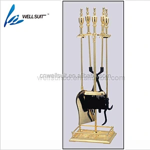 Hot selling fireplace accessory 5 in 1 fireplace tool set