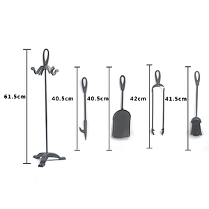 Wholesale fireplace tool set Indoor Outdoor Fireplace Tools Set